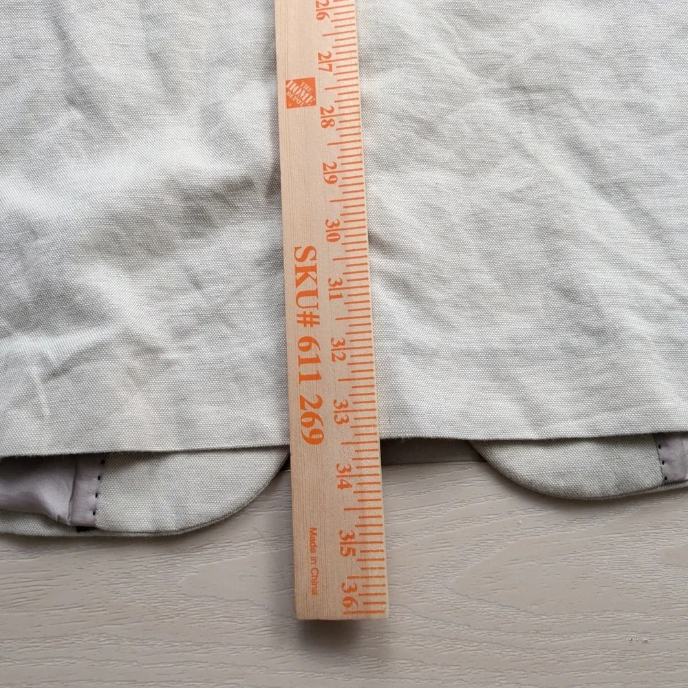 The J. Peterman‎ Company Blazer Sport Coat Mens 42L Cotton Linen Unlined Western